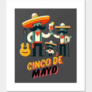 Cinco de mayo fiesta Posters and Art